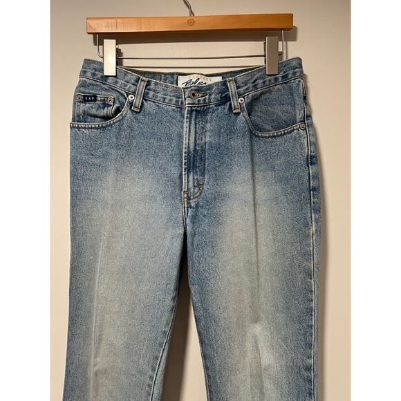 Vintage 90's Express Bleus Women's Flare Leg Jeans Size 9/10L  JL - Picture 5 of 9